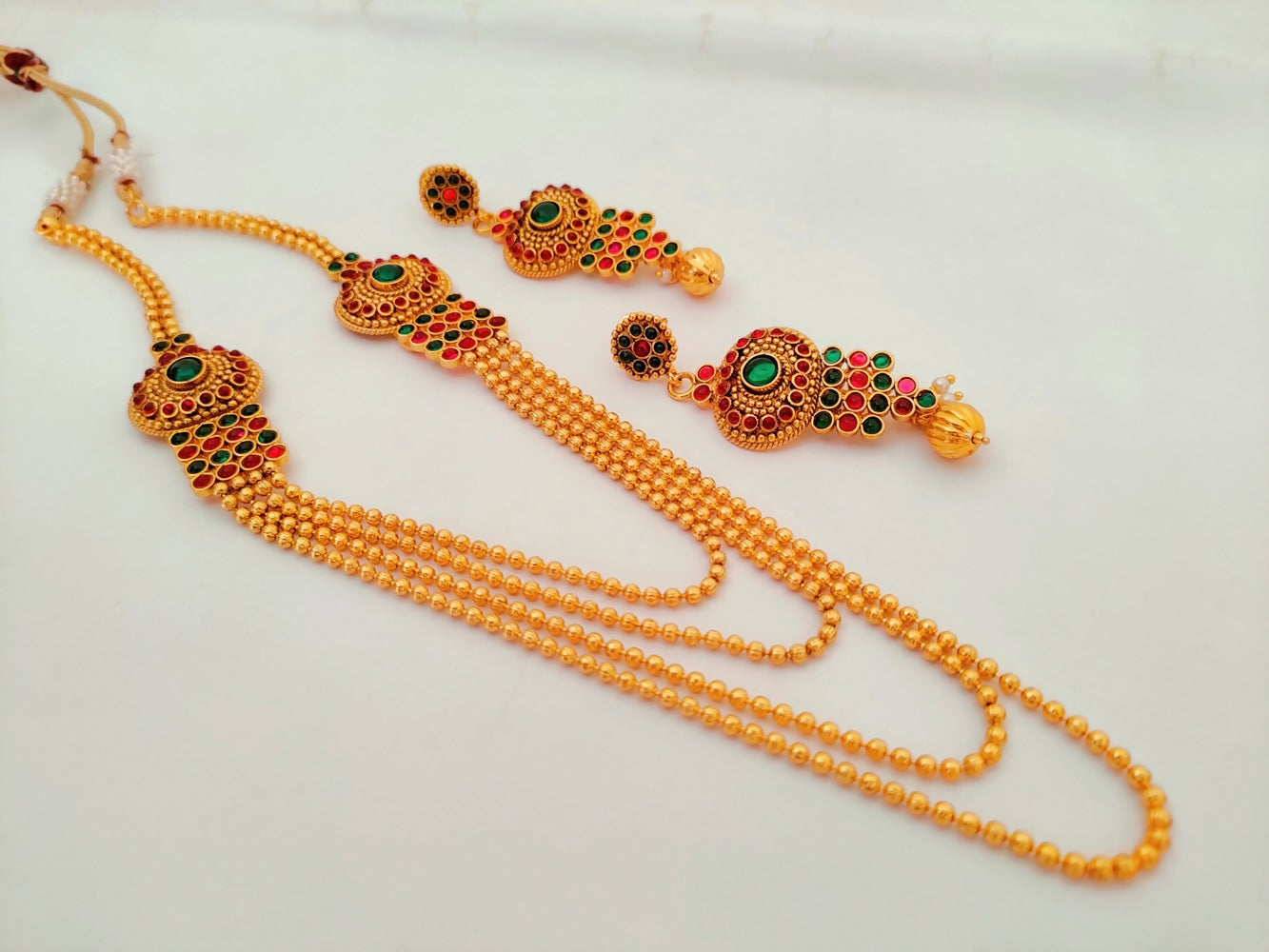 Multicolor kemp layer Necklace set - Grab2buy