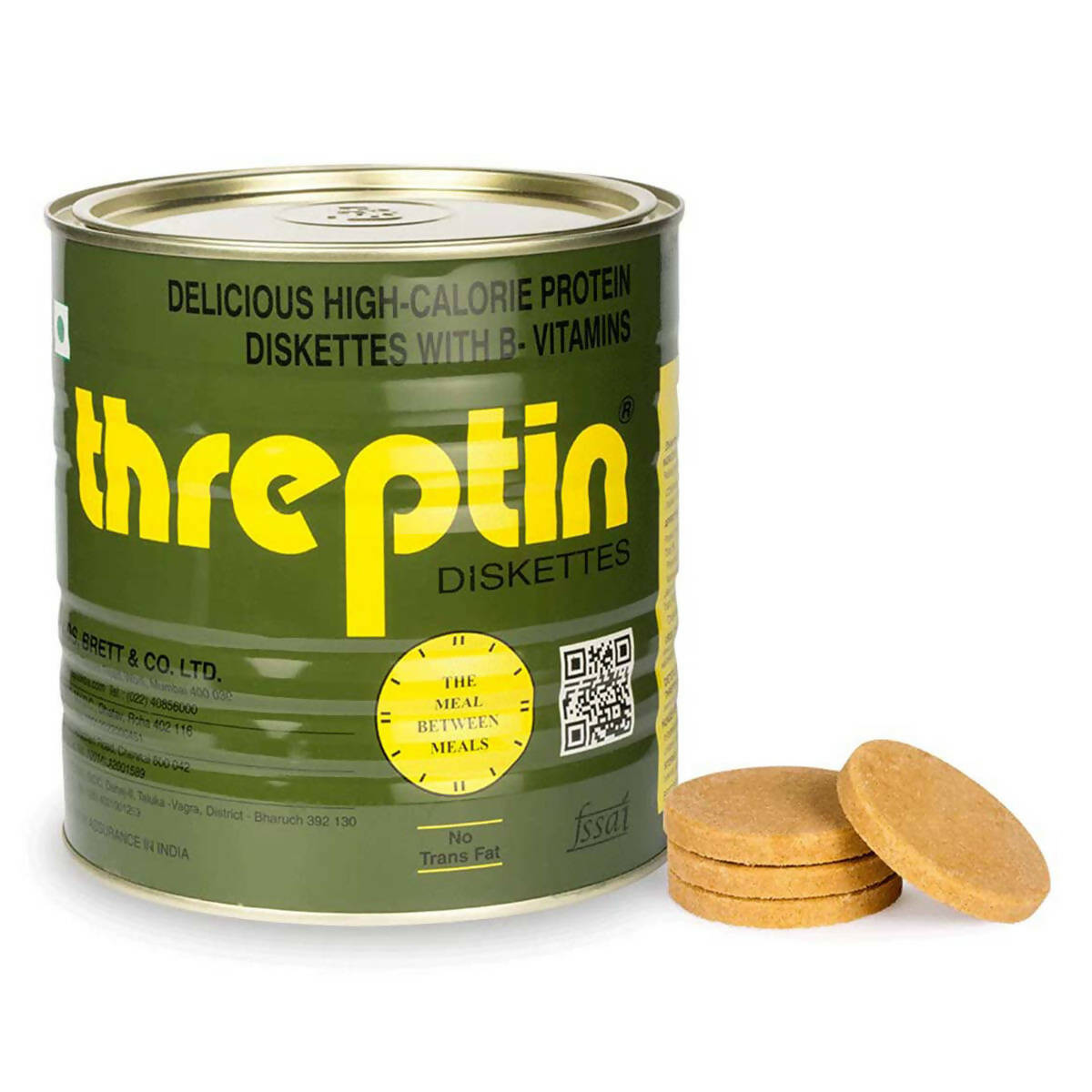 Threptin High-Calorie Protein Diskettes - Vanilla Flavor  Grab2Buy Threptin Grab2Buy