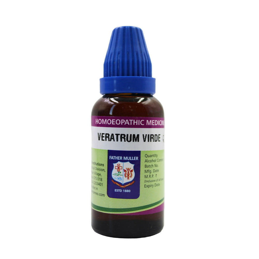 Father Muller Veratrum Viride Mother Tincture Q - Grab2buy
