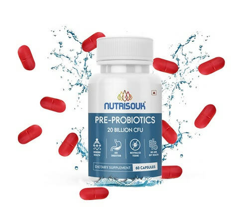 Nutrisouk Pre-Probiotics 20 Billion CFU Capsules - Grab2buy