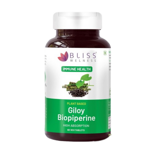 Bliss Welness Giloy Biopiperine Tablets 