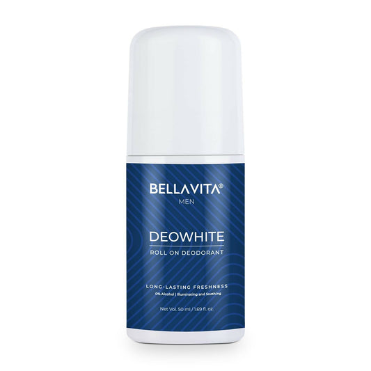 Bella Vita Deo White Natural Underarm Roll On Deodorant for Men