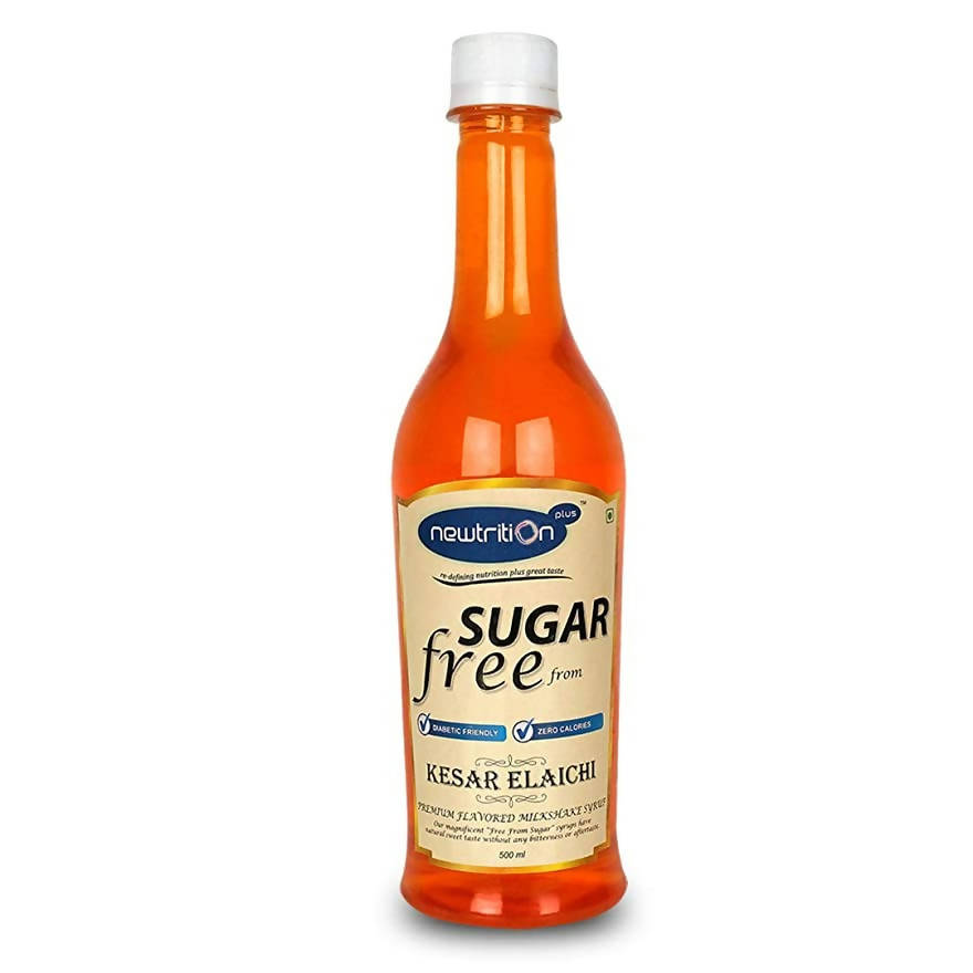Newtrition Plus Sugar Free Kesar Elaichi Syrup | Grab2Buy