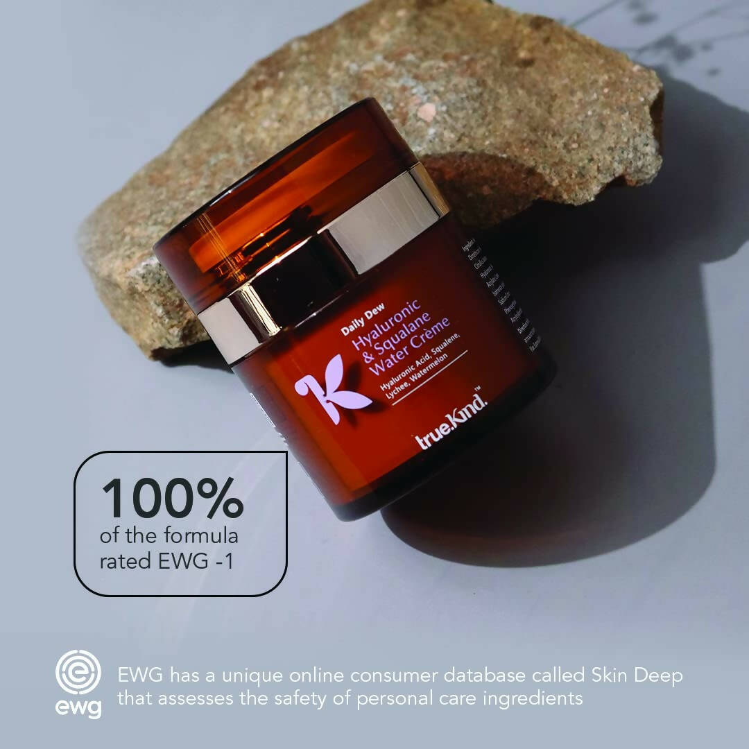 True Kind Daily Dew Hyaluronic & Squalane Water Crème Moisturiser  Grab2Buy True Kind Grab2Buy