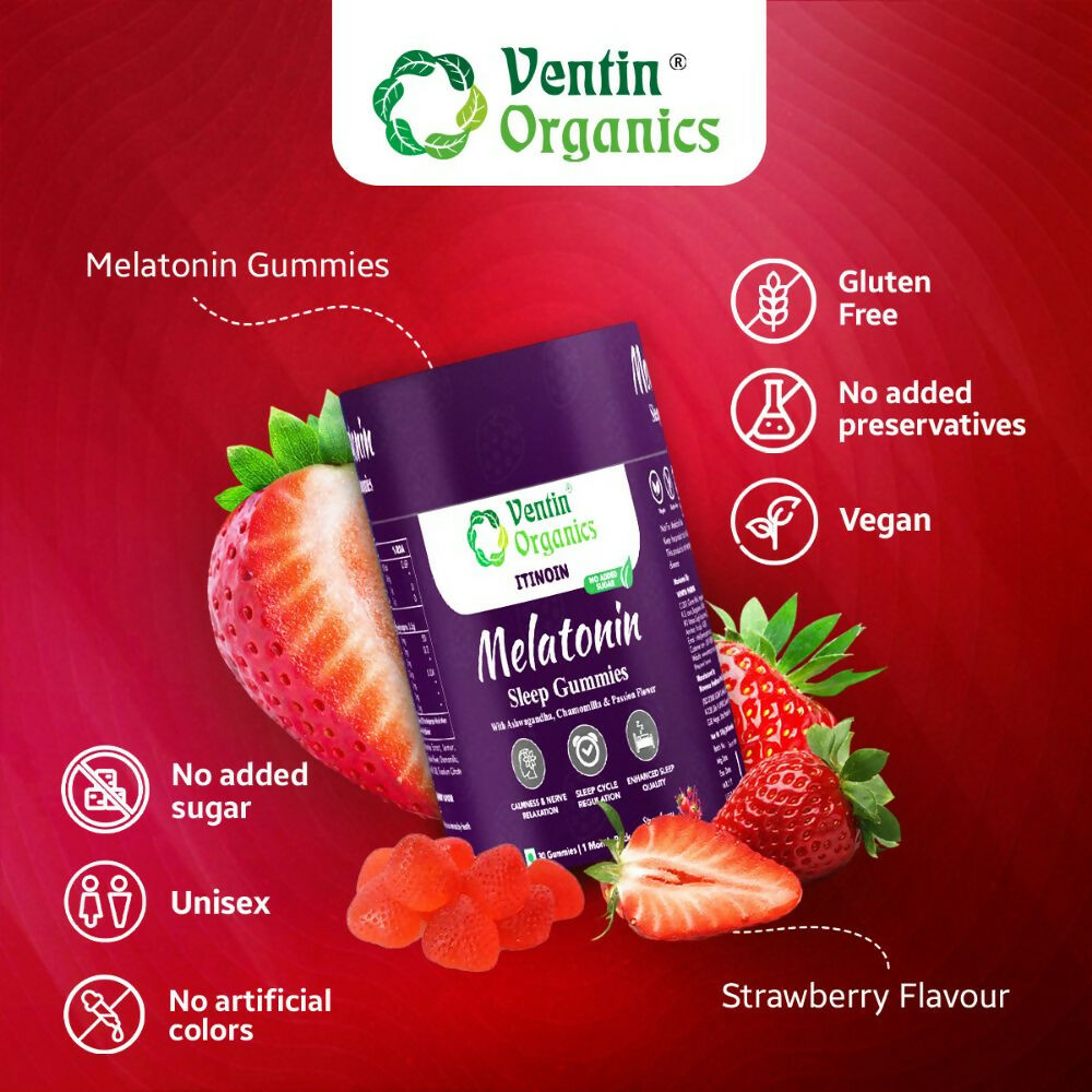 Ventin Organics Itinoin Melatonin 5mg Sleep Gummies 