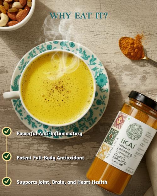IKAI Natural Lakadong Turmeric 