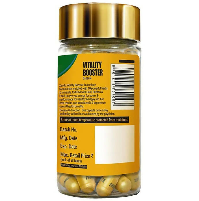 Zandu Vitality Booster Capsules - Grab2buy