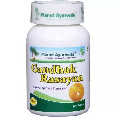 Planet Ayurveda Gandhak Rasayan Tablets 