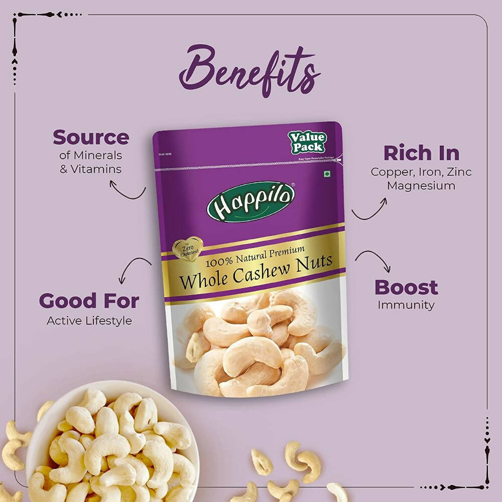 Happilo Premium Dry Fruit Combo (Almond & Cashews) - Grab2buy