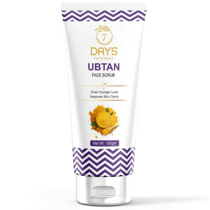 7 Days Ubtan Face Scrub with Turmeric & Walnut 