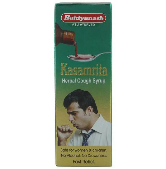 Baidyanath Jhansi Kasamrita Herbal Cough Syrup - Grab2buy