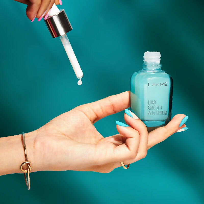 Lakme Lumi Smooth AHA Serum 