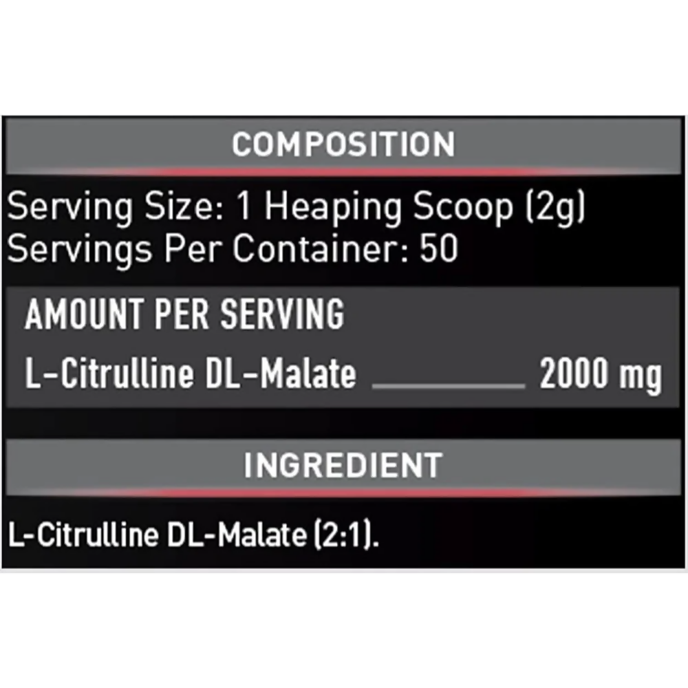 MuscleBlaze Citrulline Malate 