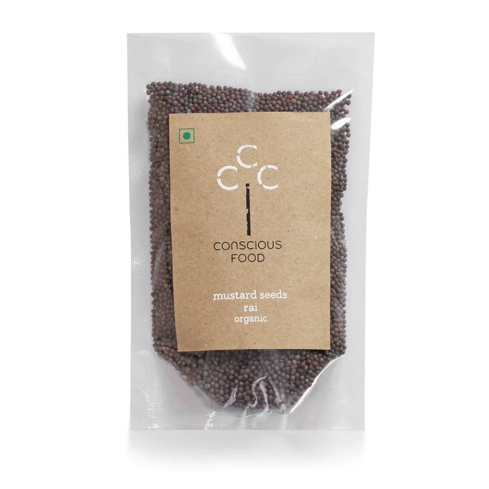 Conscious Food Organic Mustard Seeds (Rai) 