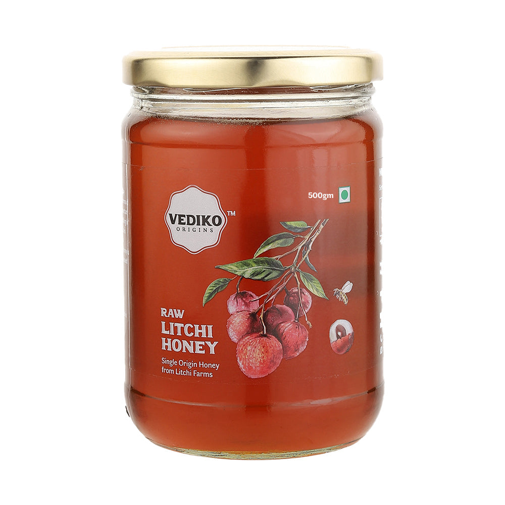 Vediko Origins Raw Litchi Honey  Grab2Buy Vediko Origins Grab2Buy