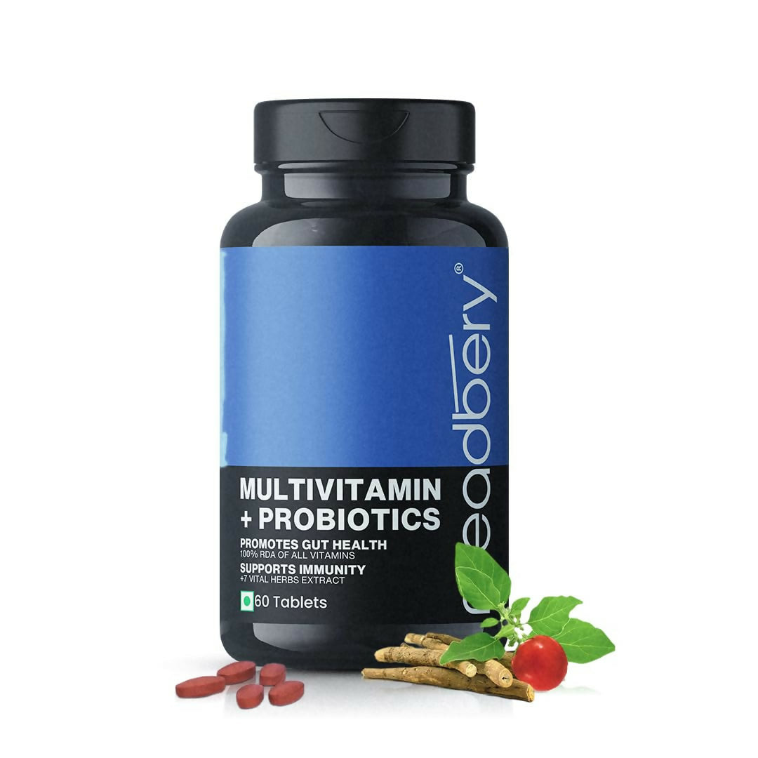 Meadbery Multivitamin With Probiotics Tablets 