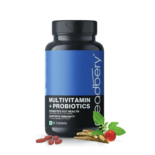 Meadbery Multivitamin With Probiotics Tablets 