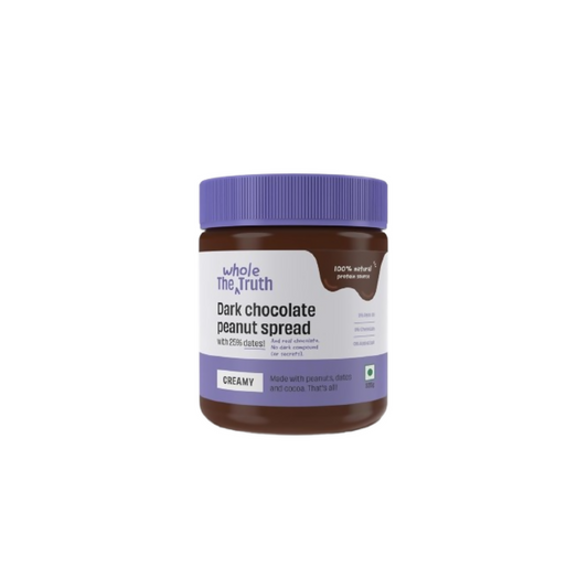 The Whole Truth - Dark Chocolate Peanut Spread - Creamy  Grab2Buy The Whole Truth Grab2Buy