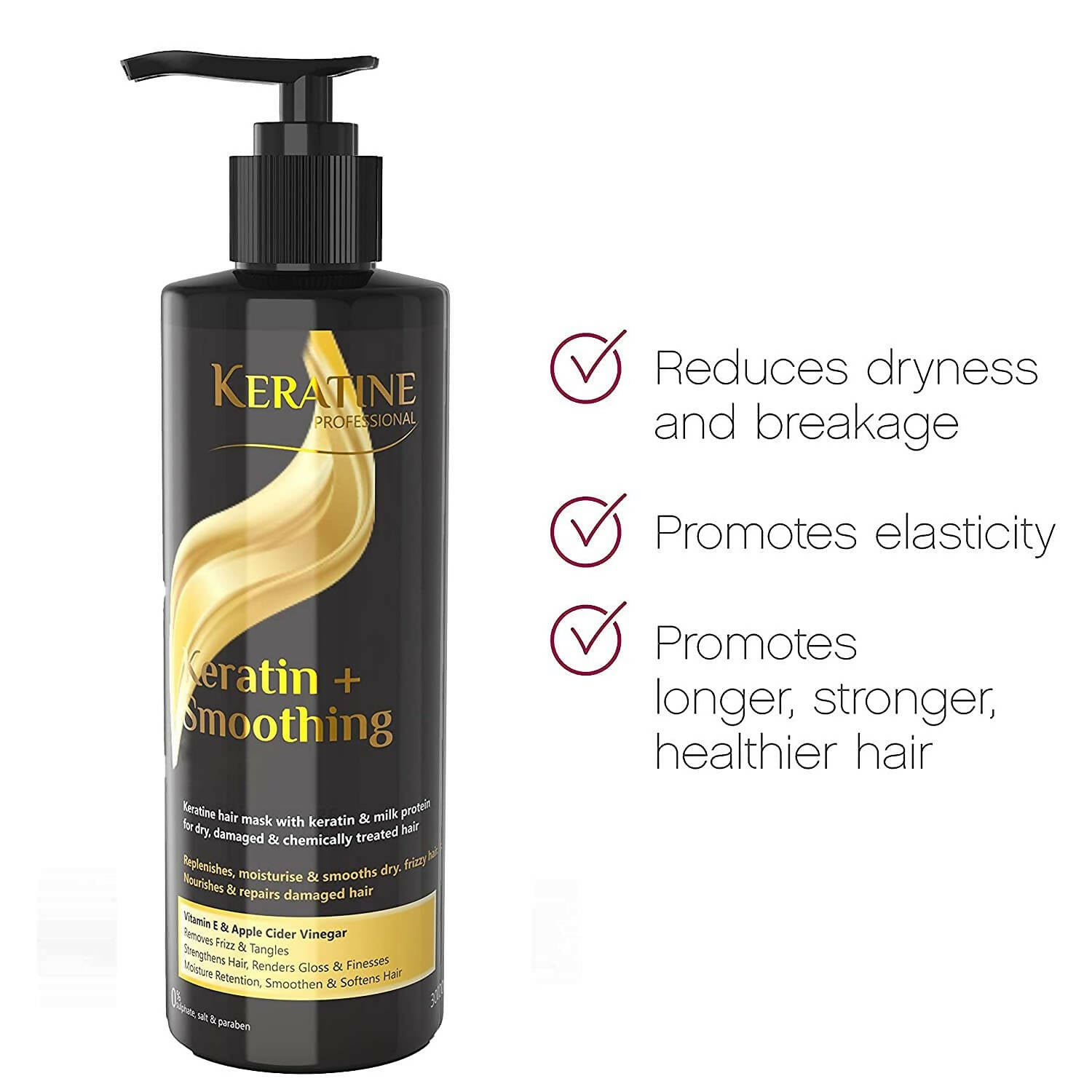 Keratine Professional Keratin + Smoothing Shampoo 
