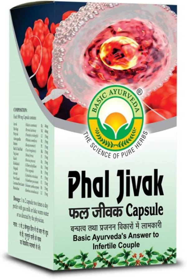 Basic Ayurveda Phal Jivak Capsule - Limited Time Offer Genie India