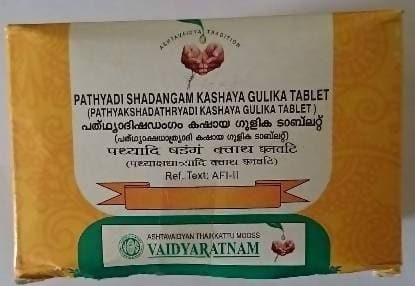 Vaidyaratnam Pathyakshadathryadi Kasaya Tablet 
