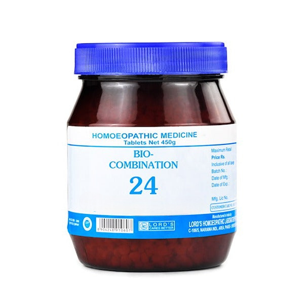 Lord's Homeopathy Bio-Combination 24 Tablets 