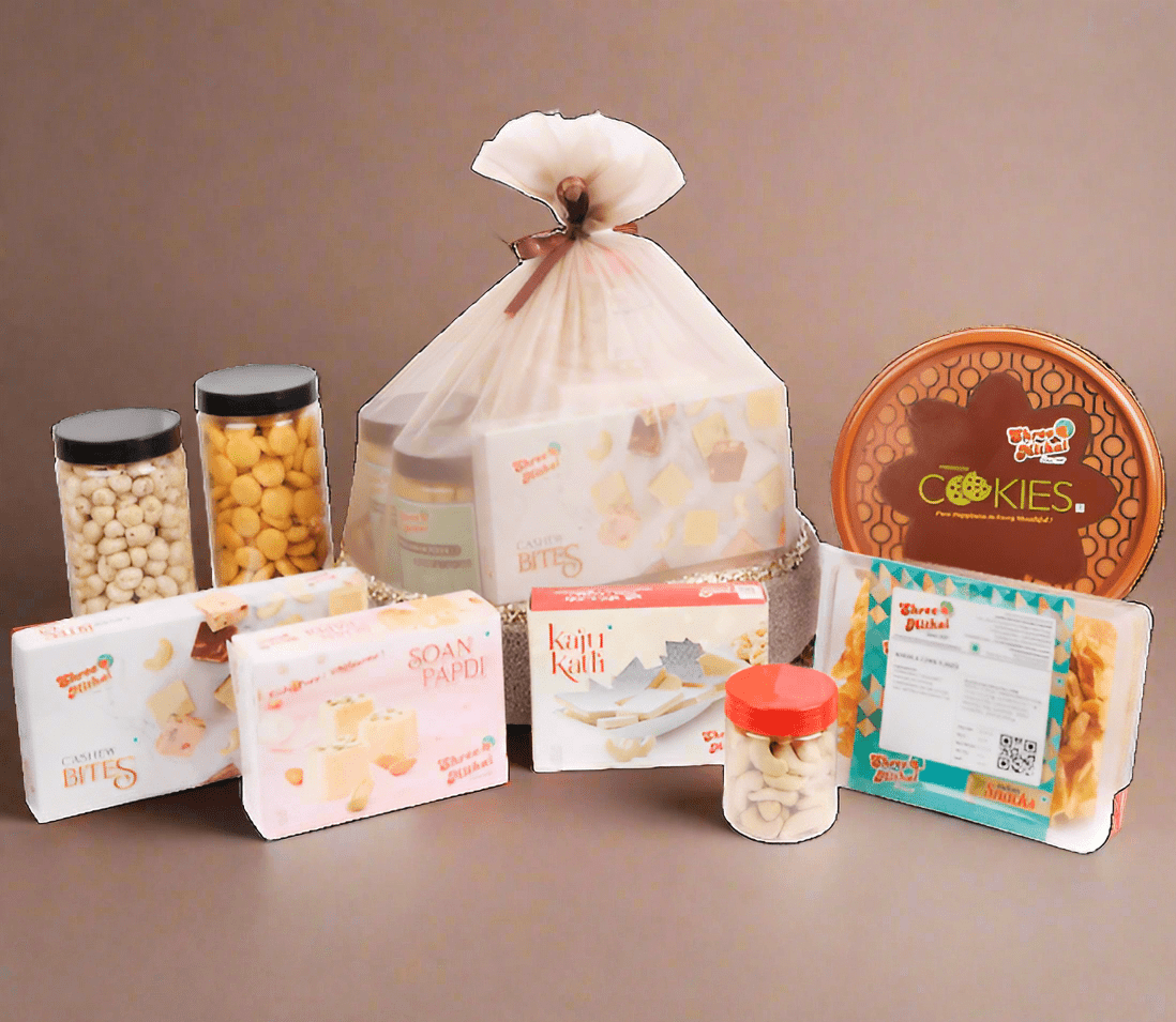 Shree Mithai Blue Titanium Dry Fruit Box 