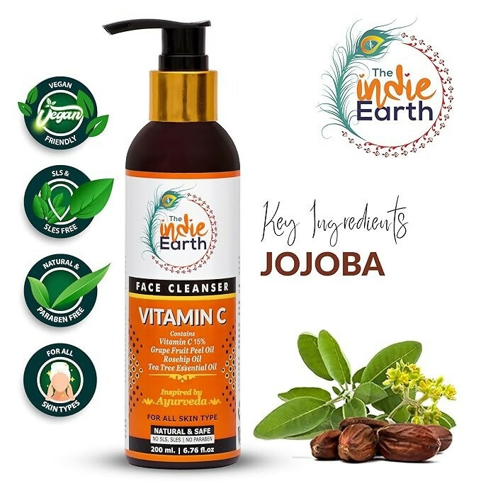 The Indie Earth Vitamin C Face Cleanser  Grab2Buy The Indie Earth Grab2Buy