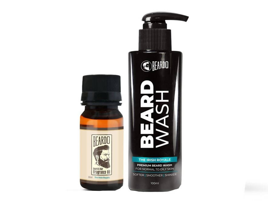 Beardo The Irish Royale Beard Oil & Beard Wash Combo