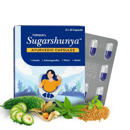 Torque's Sugarshunya Capsules Genie India