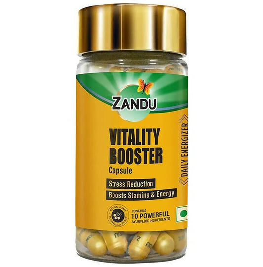 Zandu Vitality Booster Capsules - Grab2buy