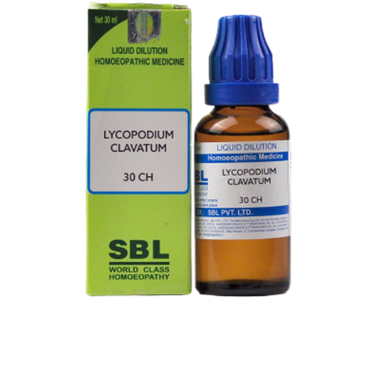 SBL Homeopathy Lycopodium Clavatum Dilution 30 CH