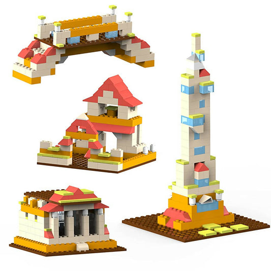 Webby 4 in 1 Young Designer ABS Toy Set for Kids (161 Pcs) - Grab2buy
