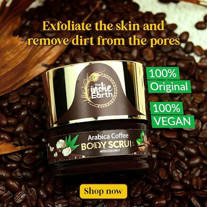 The Indie Earth Arabica Coffee Body Scrub  Grab2Buy The Indie Earth Grab2Buy