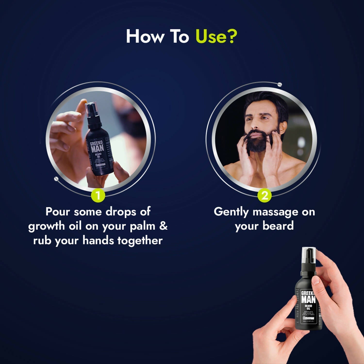 Vasu Healthcare Greeko Man Beard Oil 