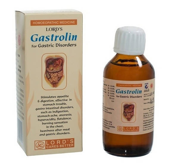 Lord's Homeopathy Gastrolin Syrup 