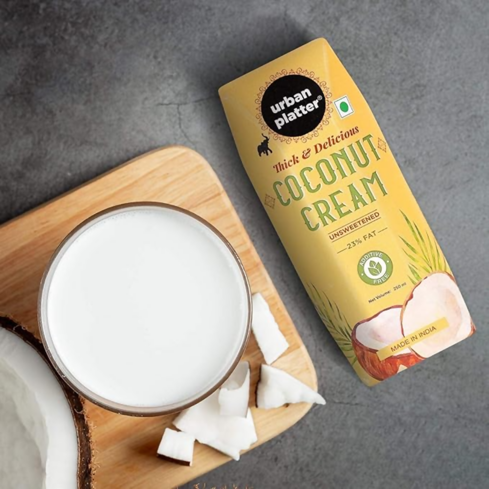 Urban Platter Unsweetened Coconut Cream  Grab2Buy Urban Platter Grab2Buy