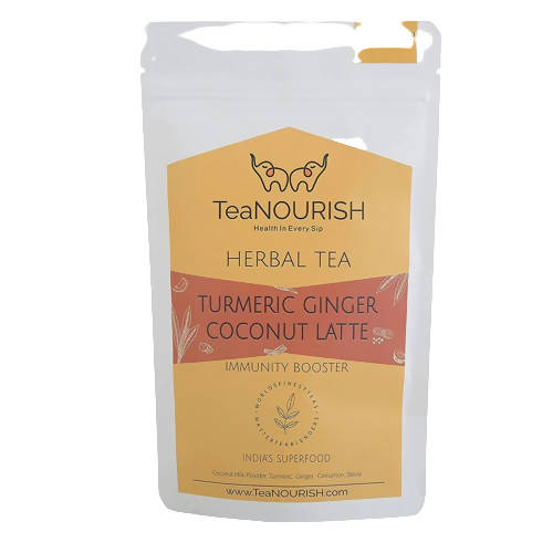 TeaNourish Turmeric Ginger Coconut Latte Herbal Tea - Grab2buy