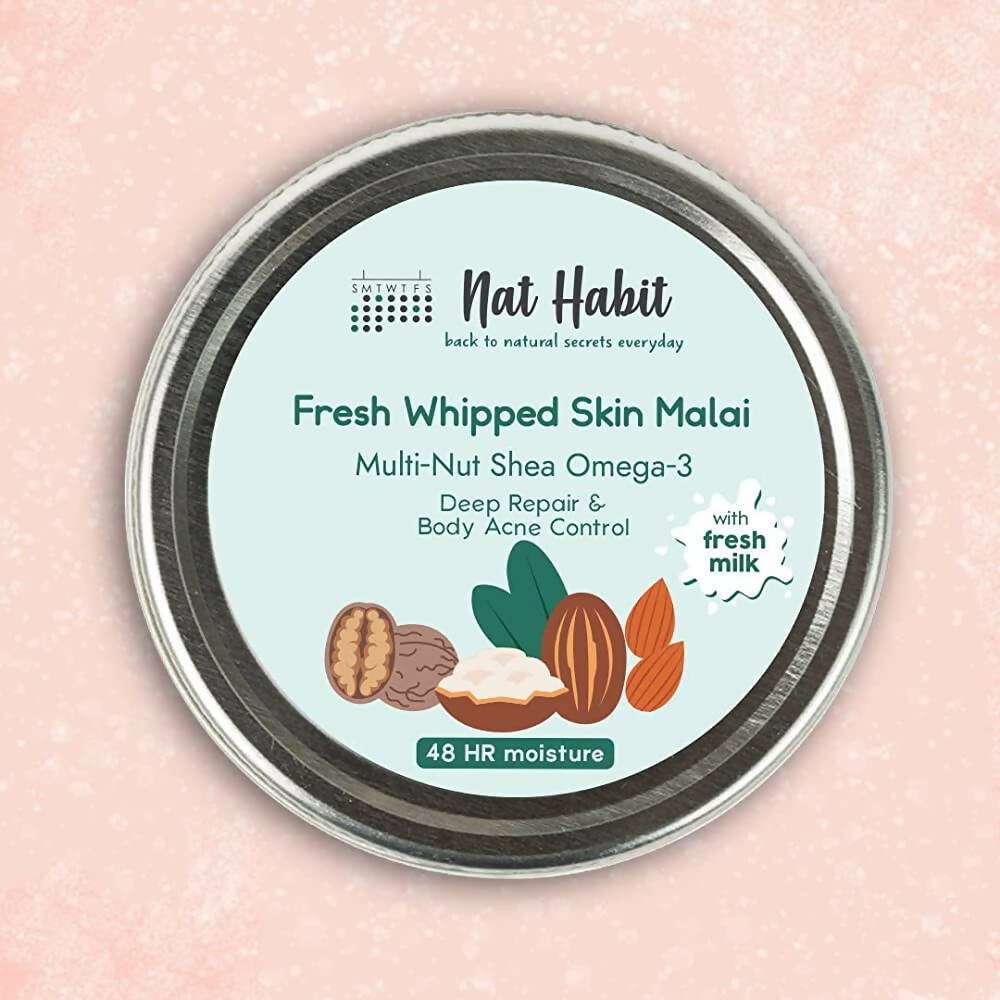 Nat Habit Multi-Nut Shea Omega-3 Fresh Whipped Skin Malai 