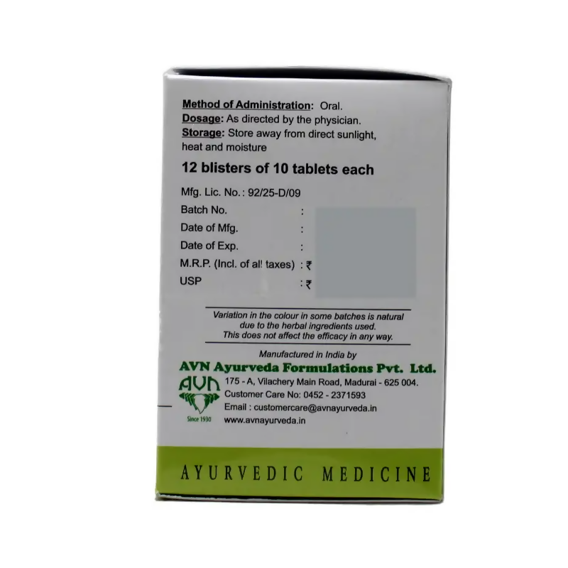 AVN Ayurveda Painflaven Tablets 