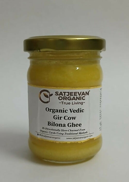 Satjeevan Organic Vedic Gir Cow Bilona Ghee 