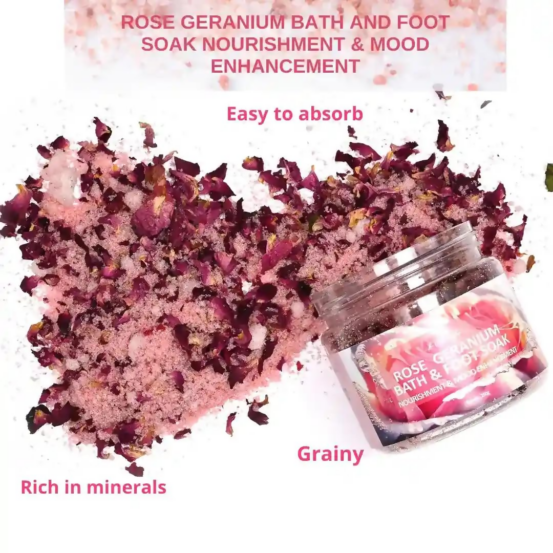 The Wellness Shop Rose Geranium Bath and Foot Soak  Grab2Buy The Wellness Shop Grab2Buy