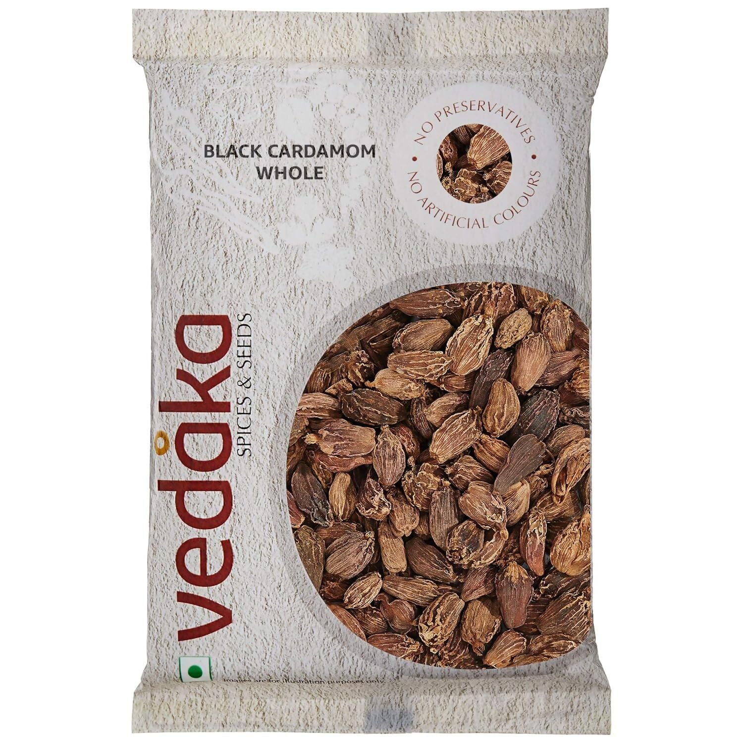 Vedaka Whole Black Cardamom - Grab2buy