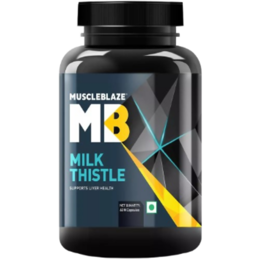 MuscleBlaze Milk Thistle Tablets 