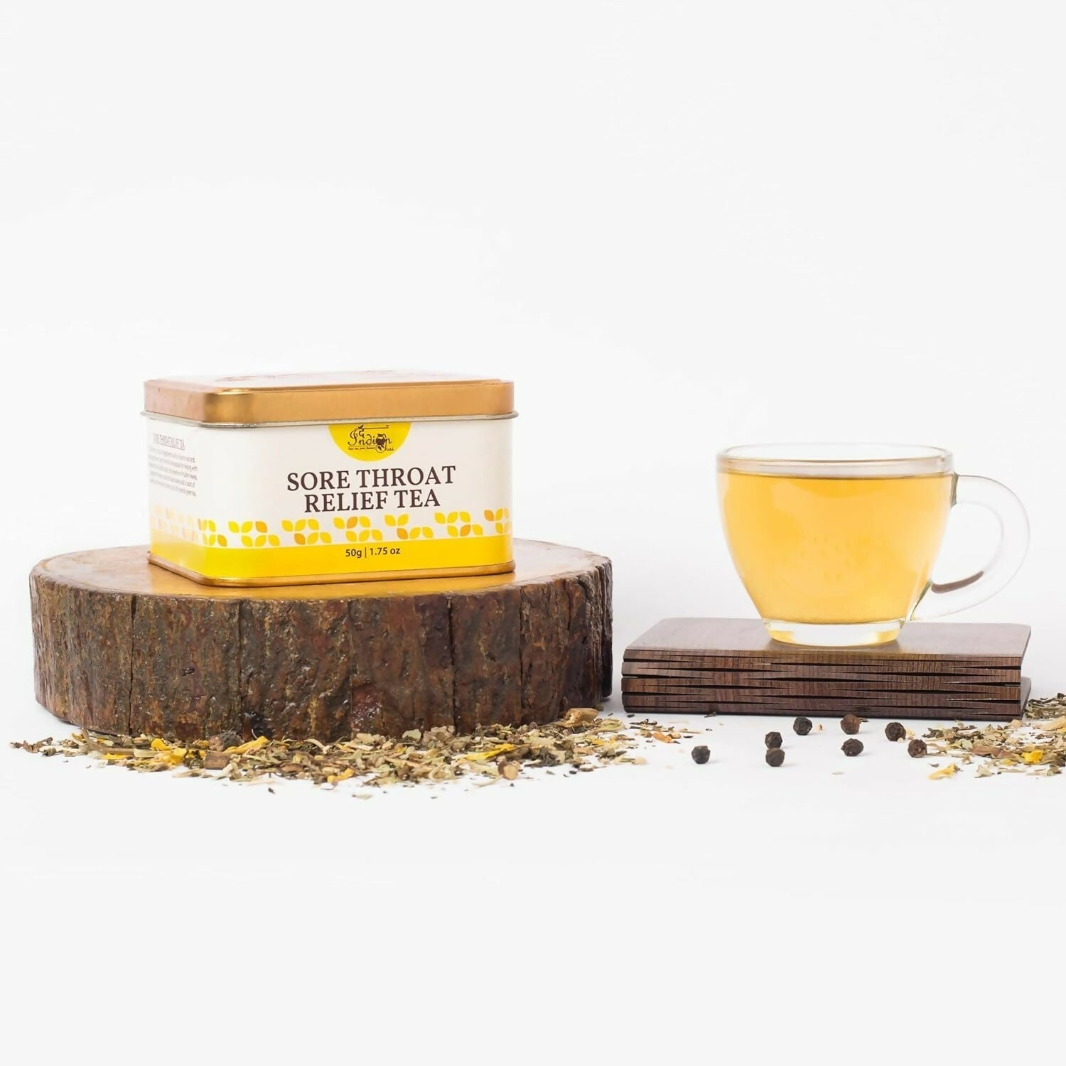 The Indian Chai – Sore Throat Relief Tea 
