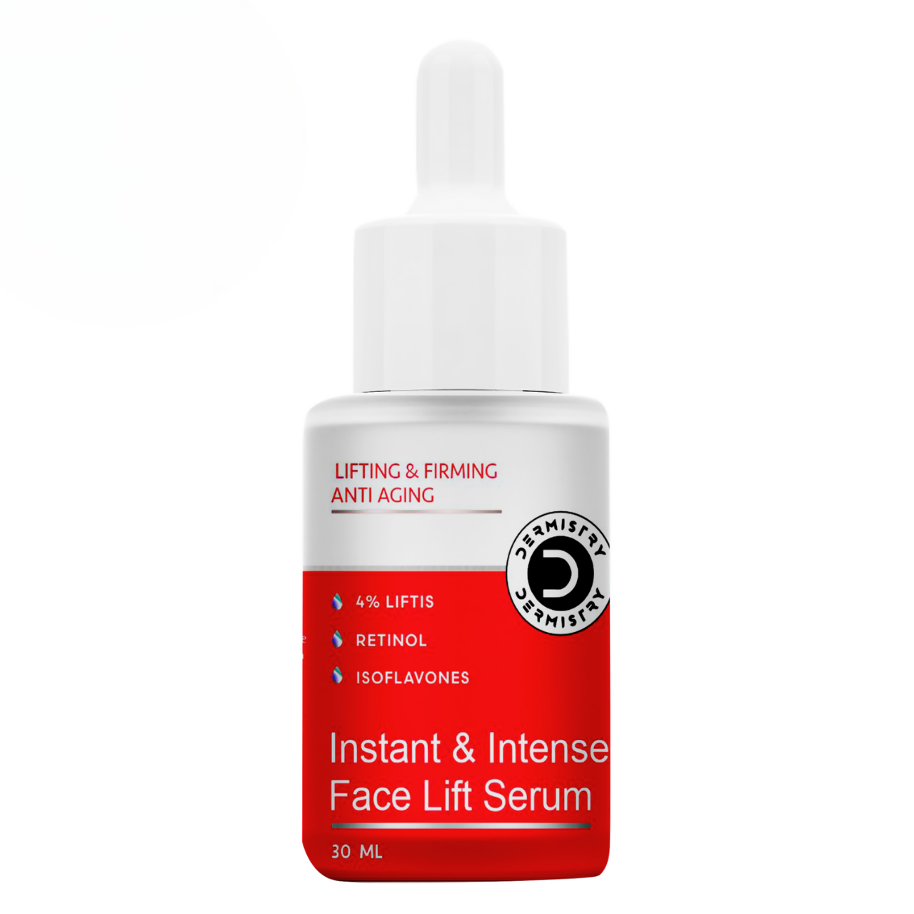 Dermistry Instant Intense Anti Aging Lifting Firming Face Serum Retinol Hyaluronic Acid for Wrinkles 