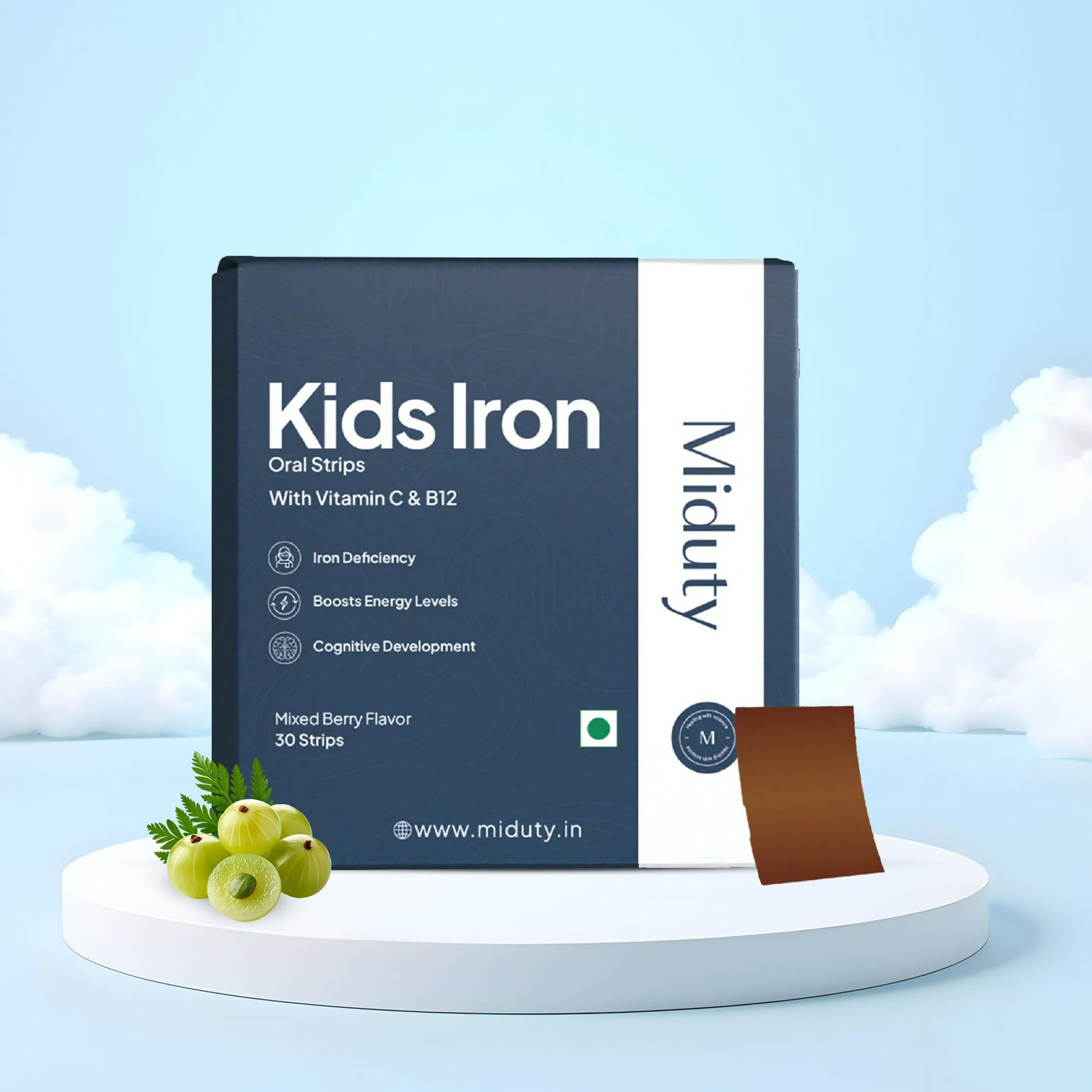 Miduty by Palak Notes Kids Iron Strips 