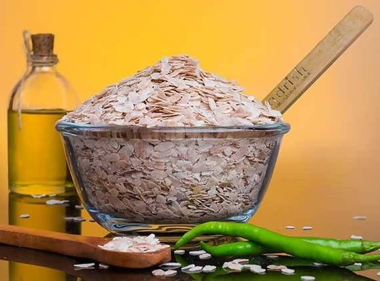 Adrish Red Rice Poha (Red Rice Flakes) - Grab2buy
