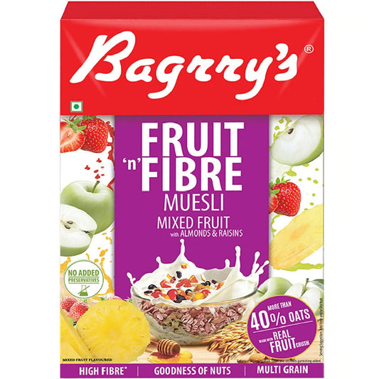 Bagrry's Fruit 'n Fibre Muesli with Mixed Fruit 