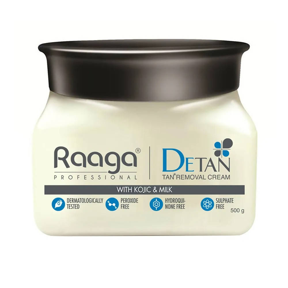Raaga Professional De Tan Removal Cream With Kojic & Milk - Grab2buy